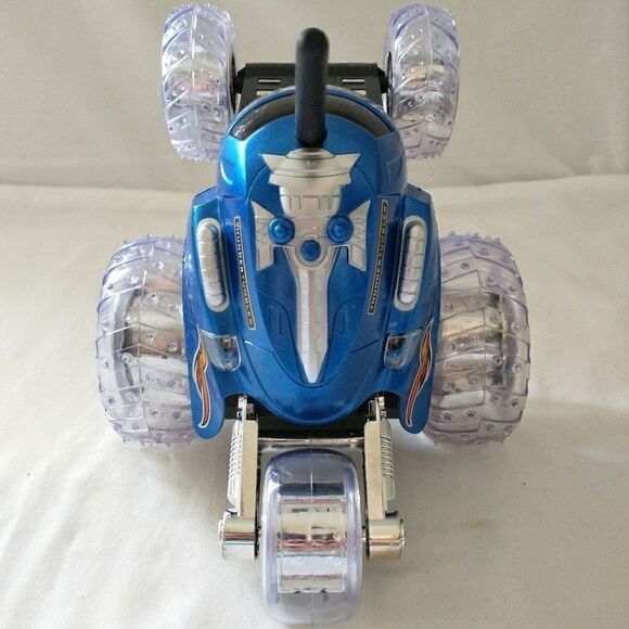 RC Car Thunder Tumbler Blue Hat BODY ONLY Replacement Parts Pieces Sharper Image - Picture 6 of 12